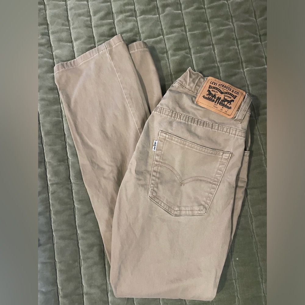 Levi Strauss Tan Jeans